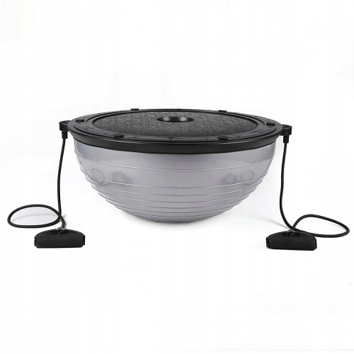 Балансировочная платформа  Springos Bosu Ball 57 см BT0002 Silver - фото №3